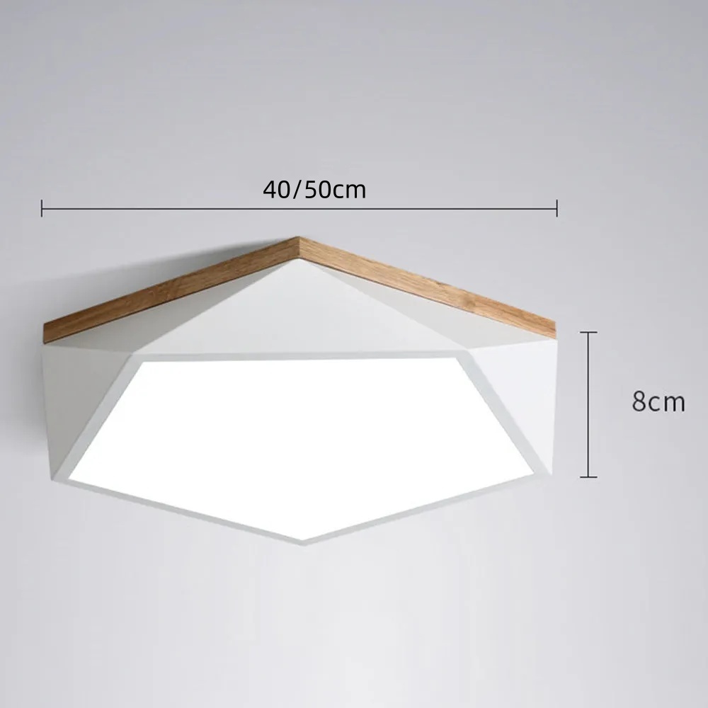 Creative Star Iron LED Bedroom Ceiling Light