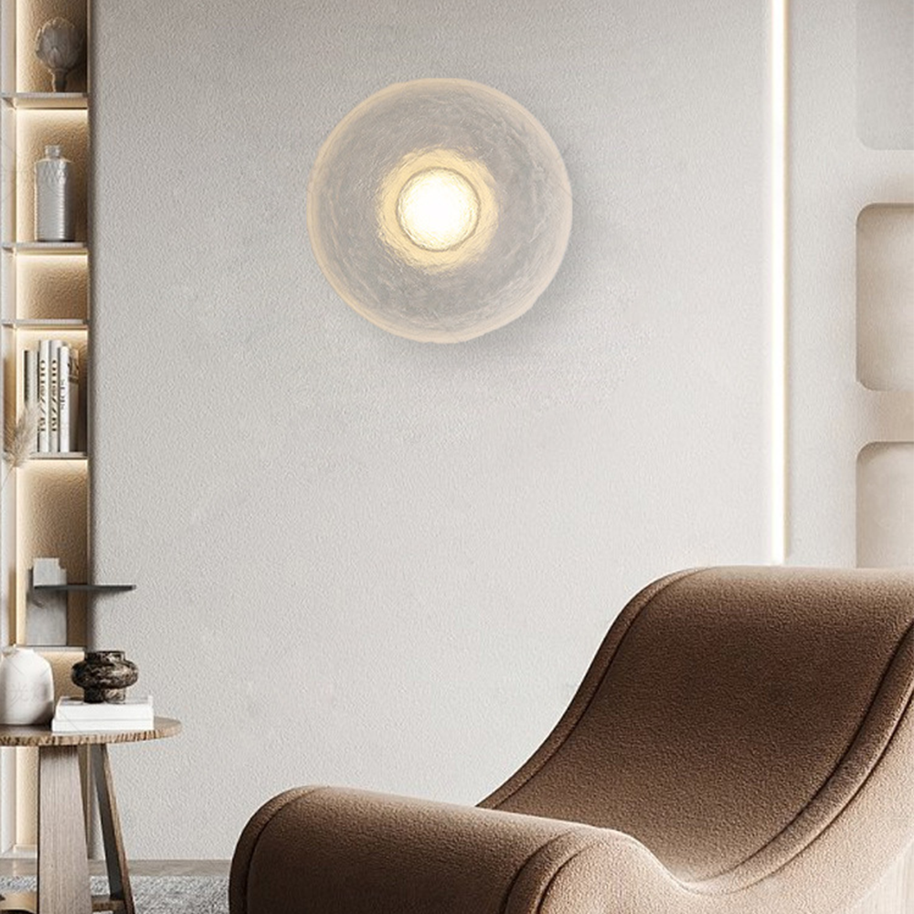 Modern Resin Bowl Wall Lamp -Homdiy