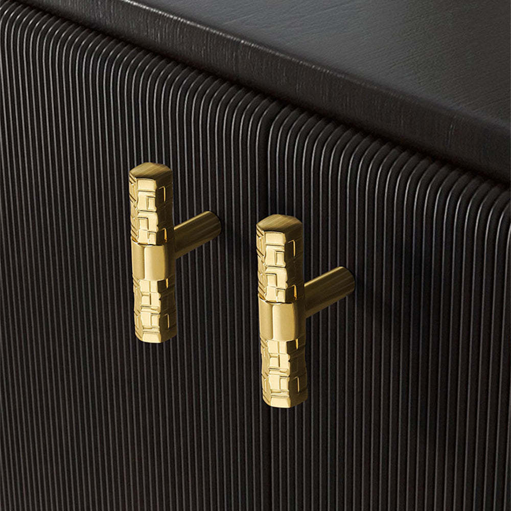Solid T-Bar Zinc Alloy Cabinet Handles -Homdiy