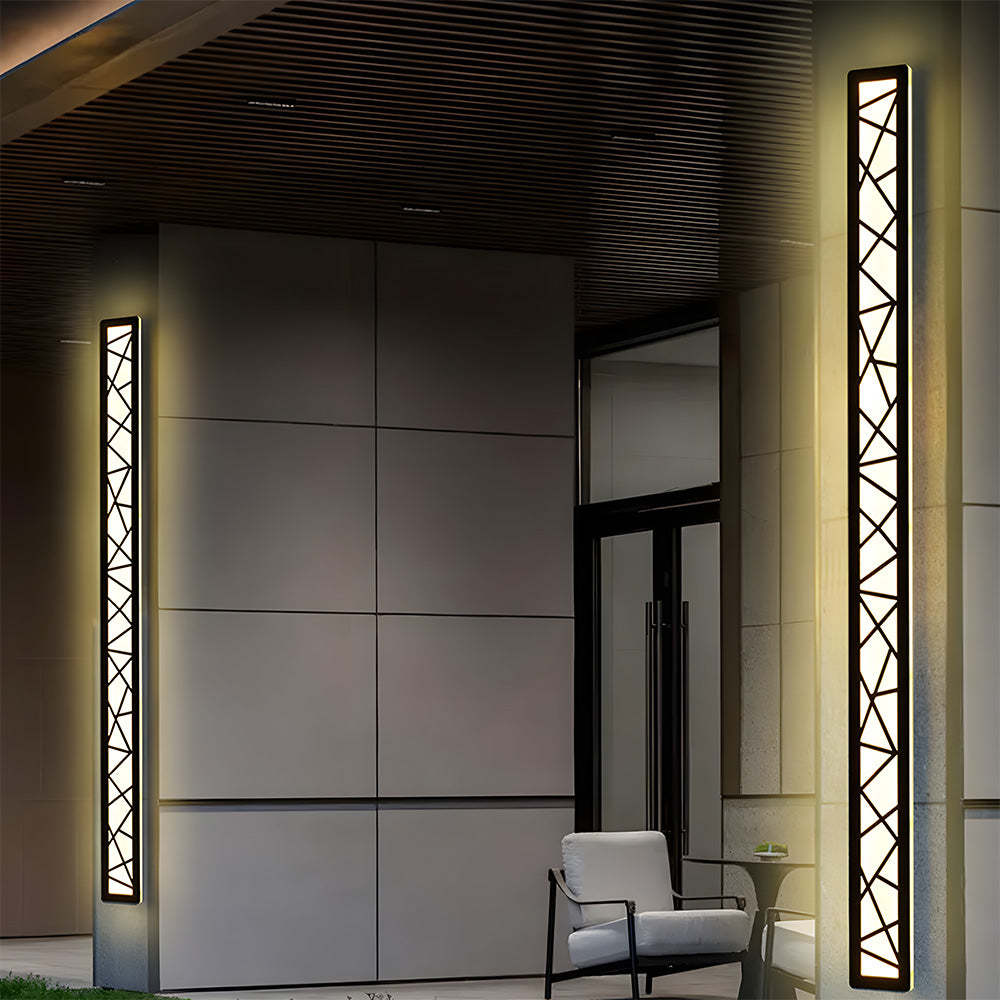 Art Decor Outdoor Waterproof LED Wall Light Sconce IP65