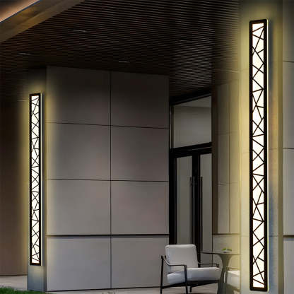 Art Decor Outdoor Waterproof LED Wall Light Sconce IP65