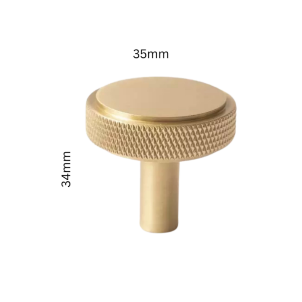 Gold Threaded Cabinet Handles -Homdiy