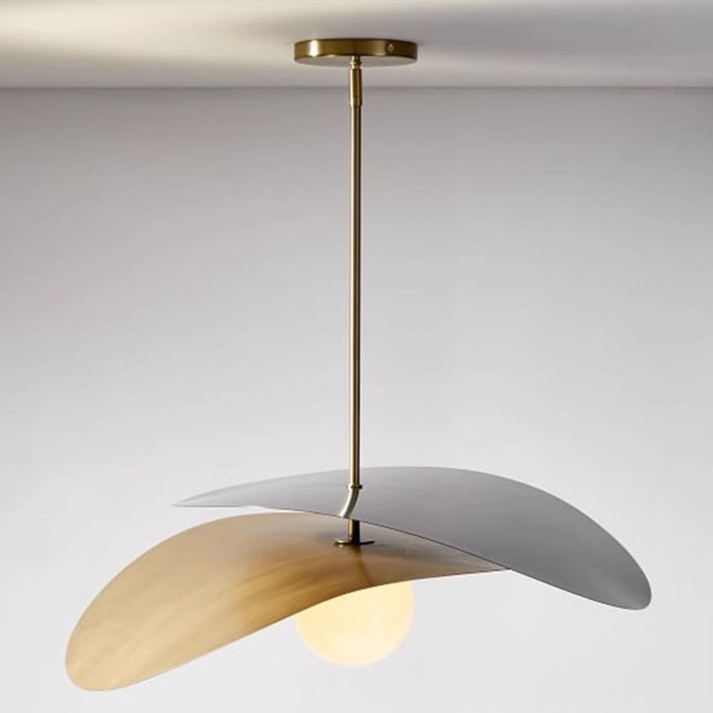 Elegant Gold Iron Chandelie Lighting for Living Room