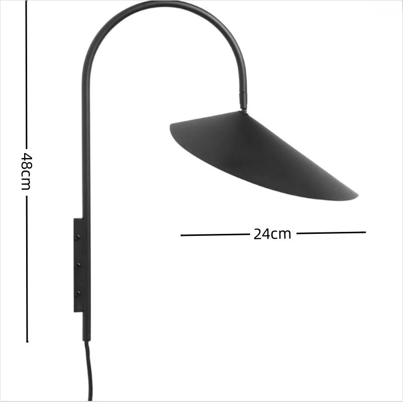 Modern Arum Creative Bedside Wall Lamp -Homdiy
