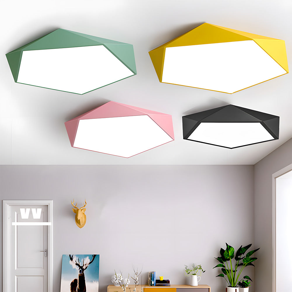 Modern Macaroon Dimmable LED Ceiling Light for Bedroom