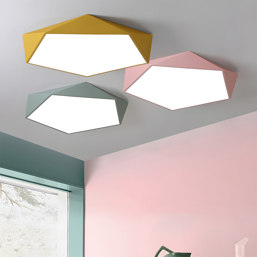 Modern Macaroon Dimmable LED Ceiling Light for Bedroom