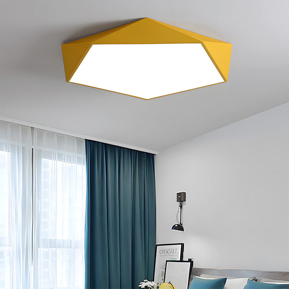Modern Macaroon Dimmable LED Ceiling Light for Bedroom