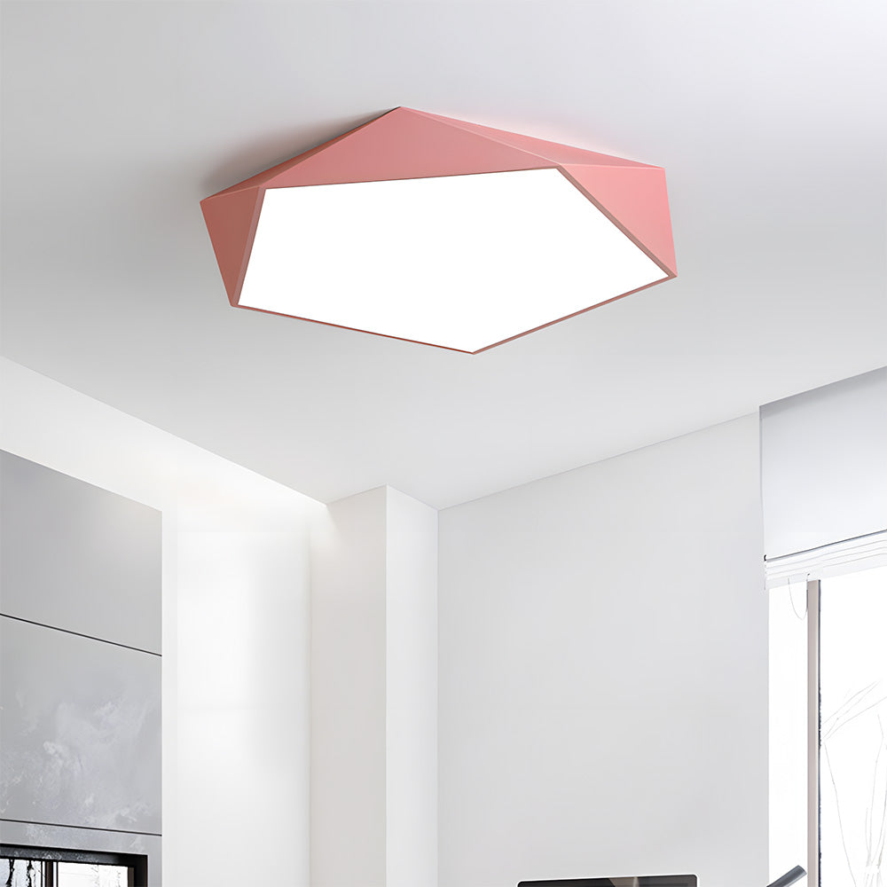 Modern Macaroon Dimmable LED Ceiling Light for Bedroom