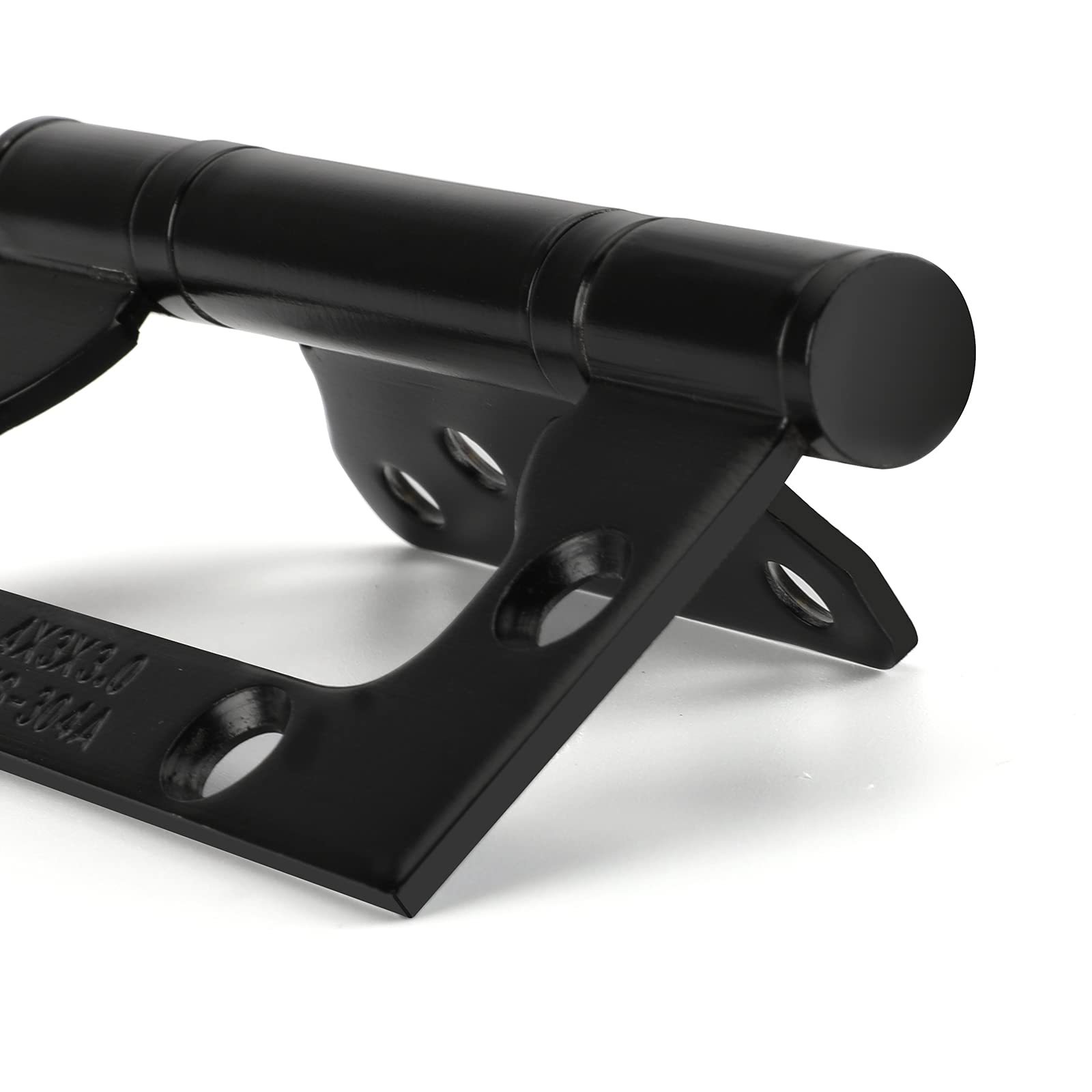 4x3 inch Non Mortise Door Hinges Matte Black Door Hinges -Homdiy