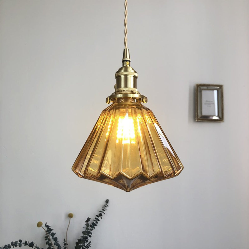 Nordic Diamond Shape Designer Pendant Light -Homdiy