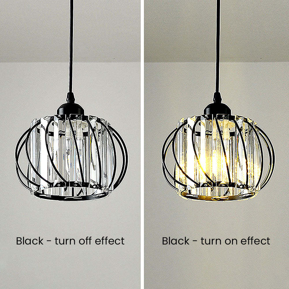 Nordic Simple Glass Globular Pendant Light