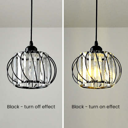 Nordic Simple Glass Globular Pendant Light