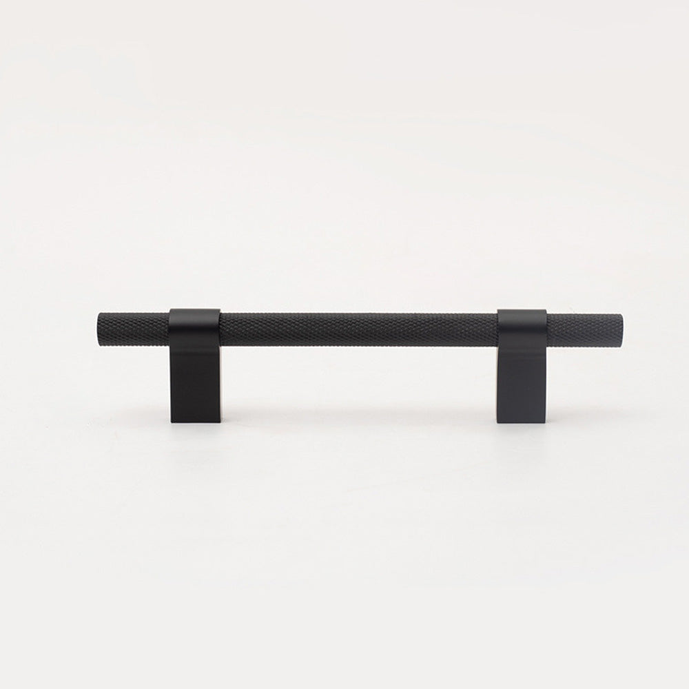 Simple Brass Cabinet Door Handle Black Gold Long Pull