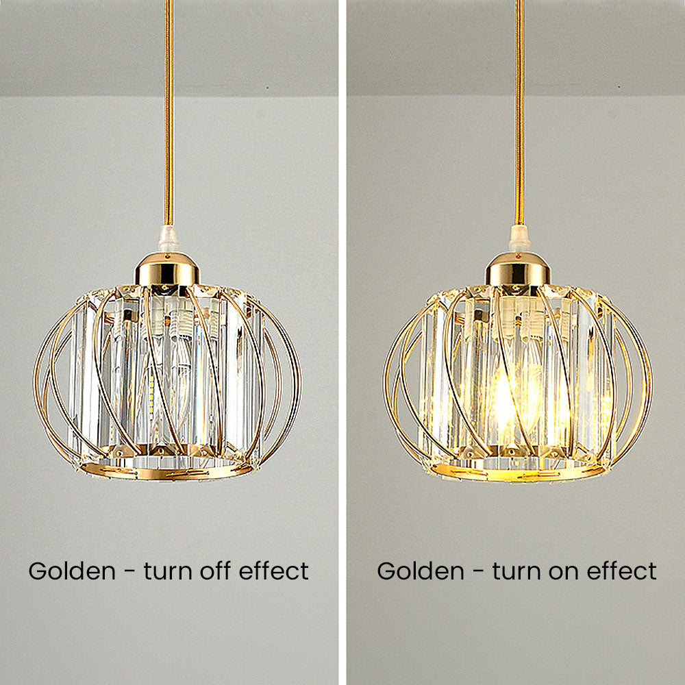 Nordic Simple Glass Globular Pendant Light