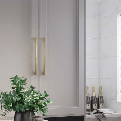 Arch Aluminum Alloy Drawer Pulls for Kitchen