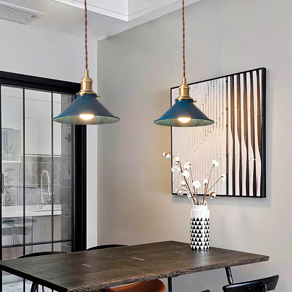 Simple Metal Fanale Pendant Light -Homdiy