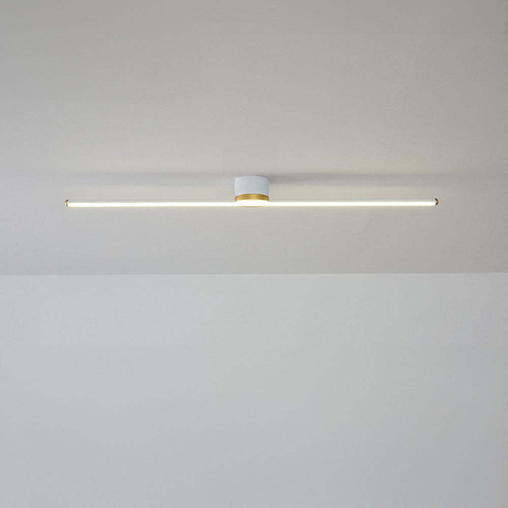 Modern LED Simple Long Strip Ceiling Lamp For Living Room -Homdiy