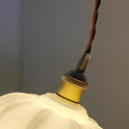 French Petal Pendant Light -Homdiy