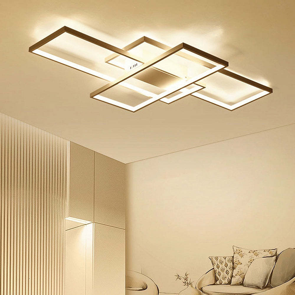 Large Modern Aluminum LED Living Room Ceiling Lights
