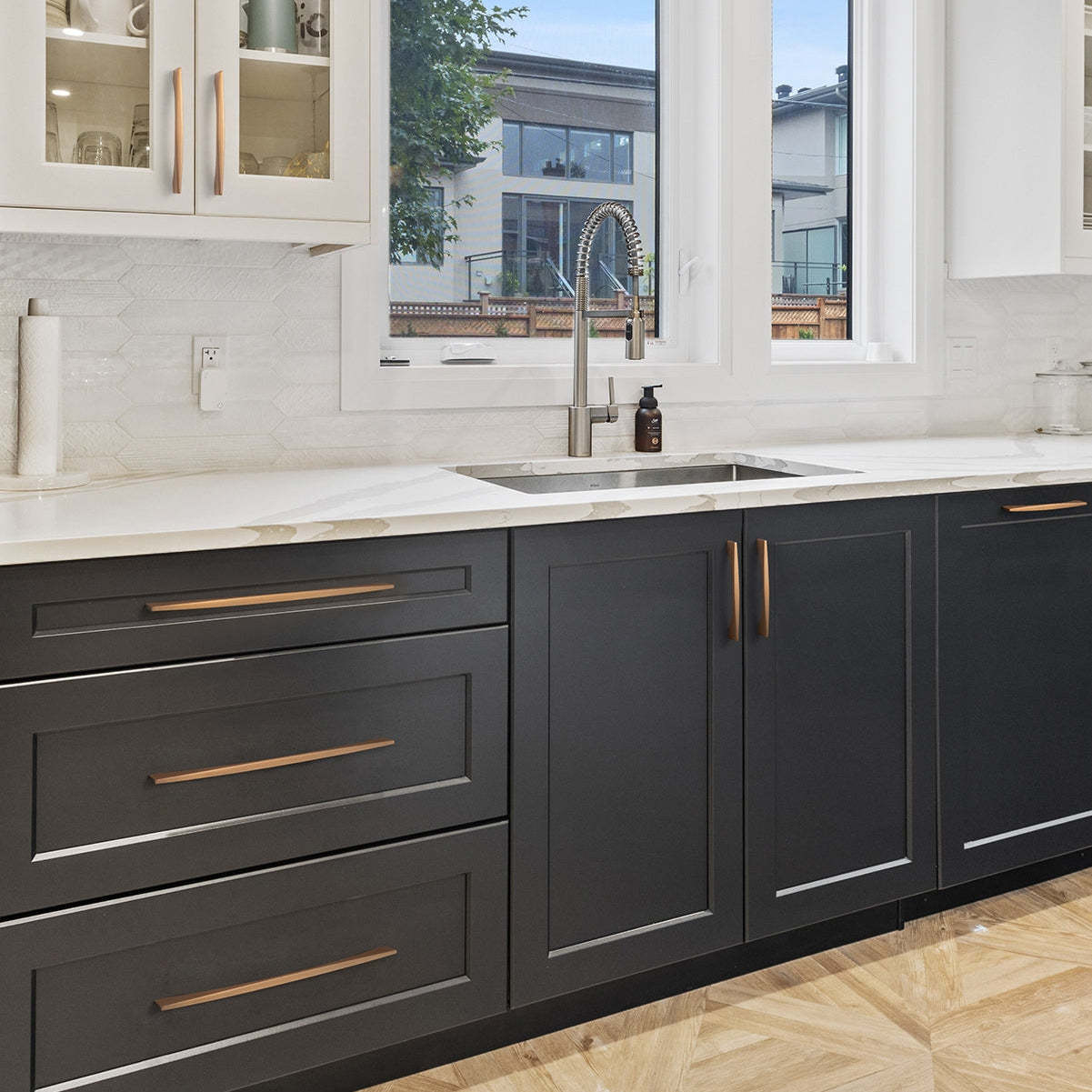 Arch Aluminum Alloy Drawer Pulls for Kitchen