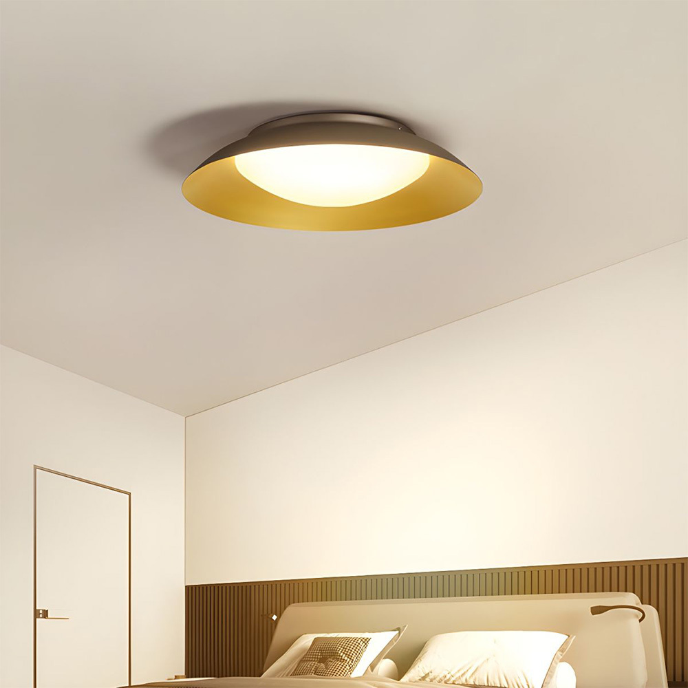 [Copy]Circles Semi Flush Modern Bedoom LED Ceiling Light