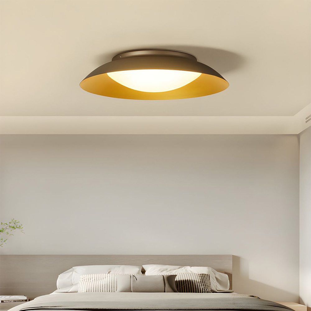 [Copy]Circles Semi Flush Modern Bedoom LED Ceiling Light