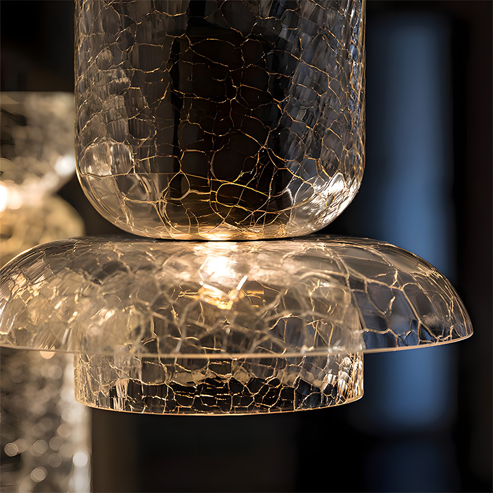 [Copy]Modern Glass LED Dining Room Pendant Light