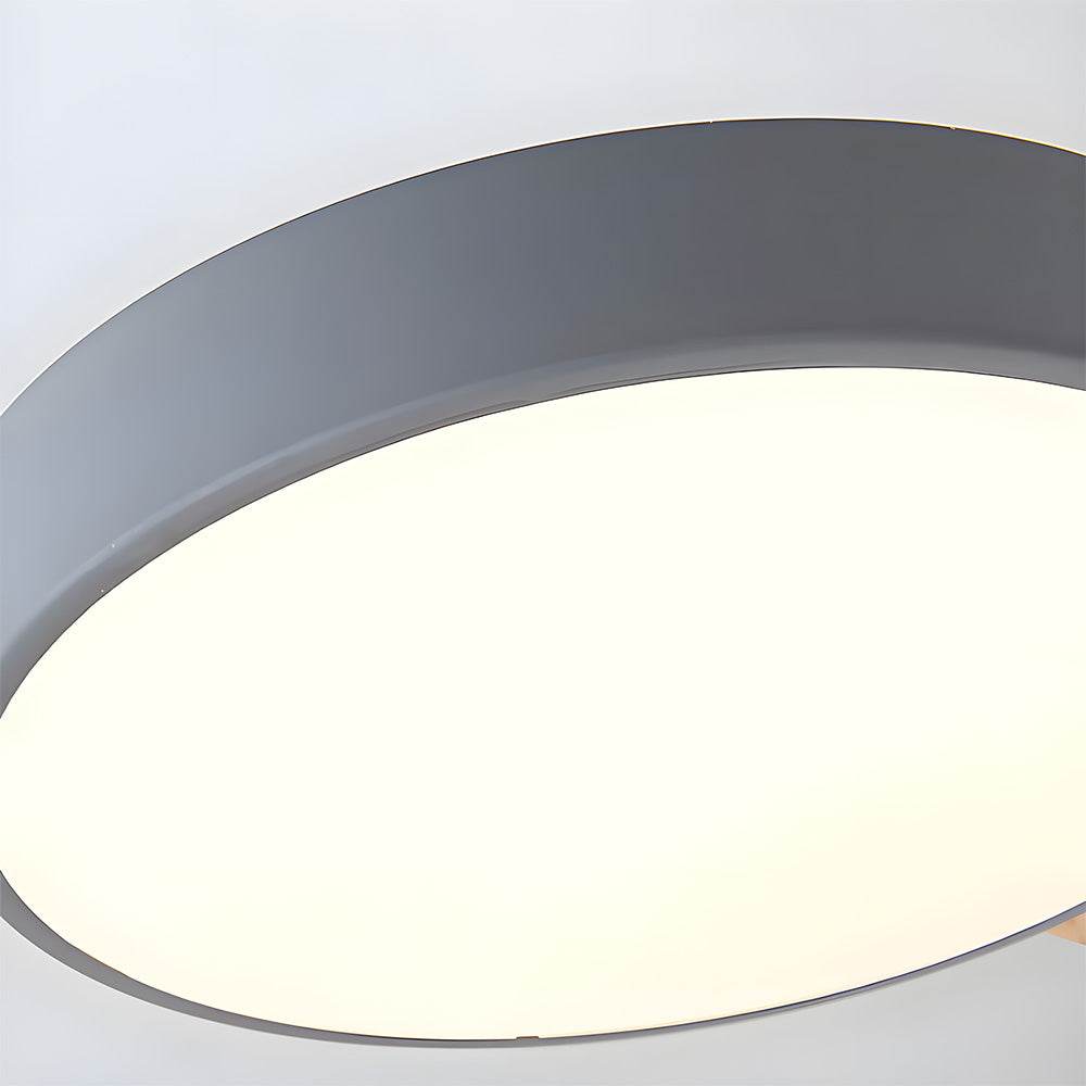 Nordic Multi-Ring LED Ceiling Light for Living Room