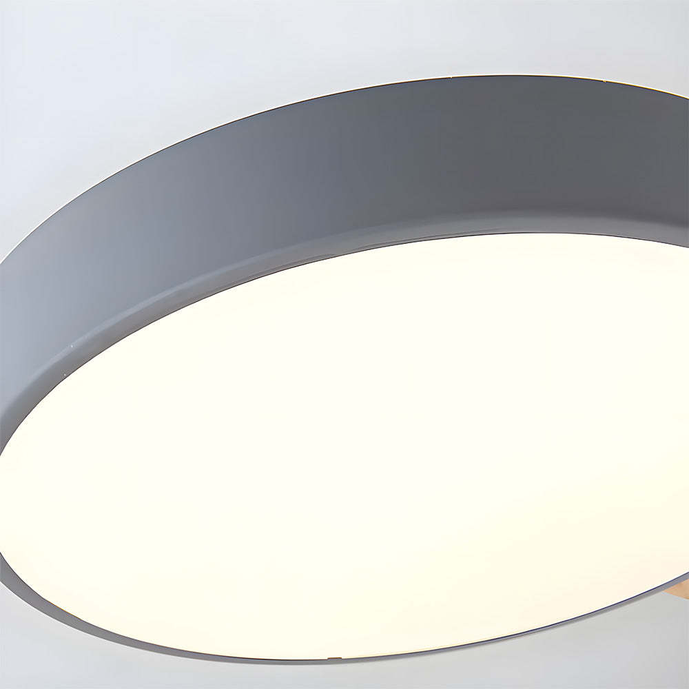 Nordic Multi-Ring LED Ceiling Light for Living Room