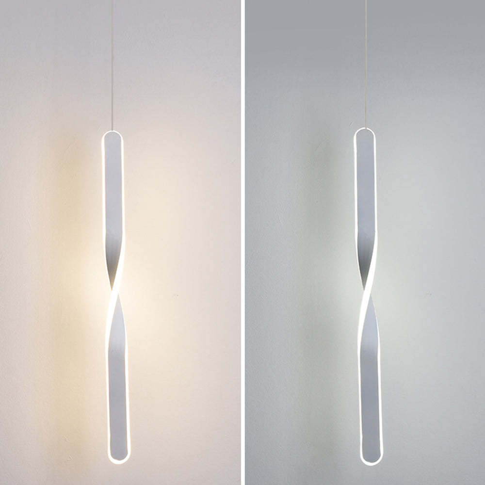 Minimalist Long Tube Shape LED Linear Pendant Light -Homdiy