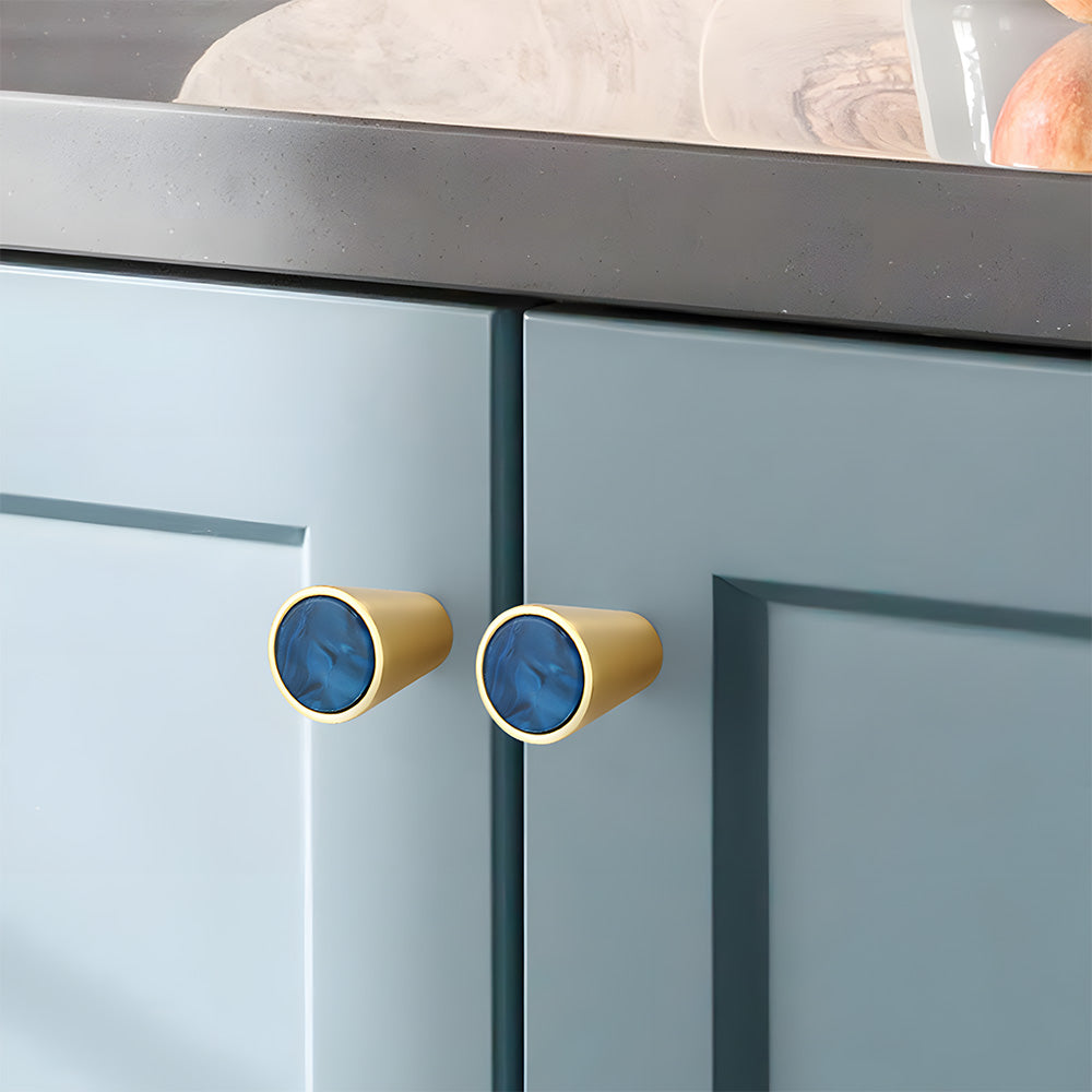 Elegant Exquisite Colored Wardrobe Cabinet Drawer Knob