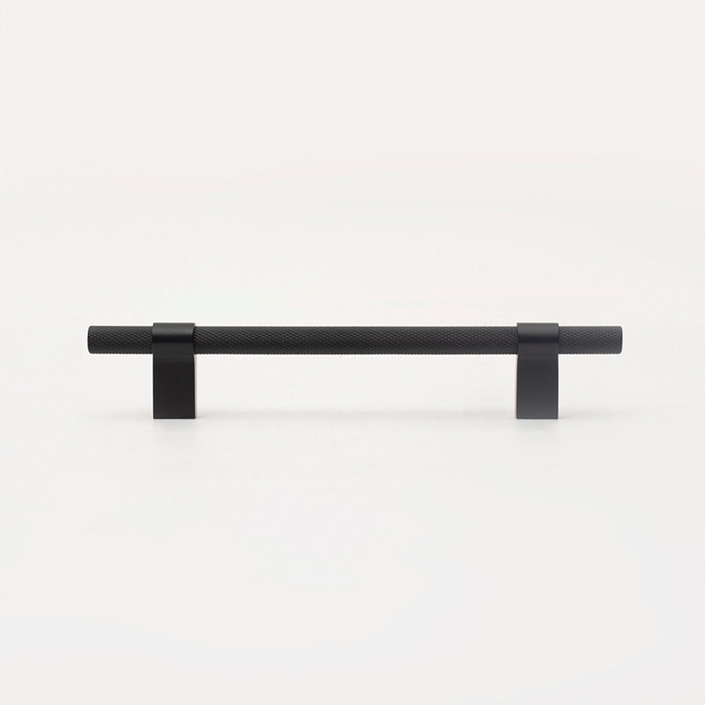 Simple Brass Cabinet Door Handle Black Gold Long Pull