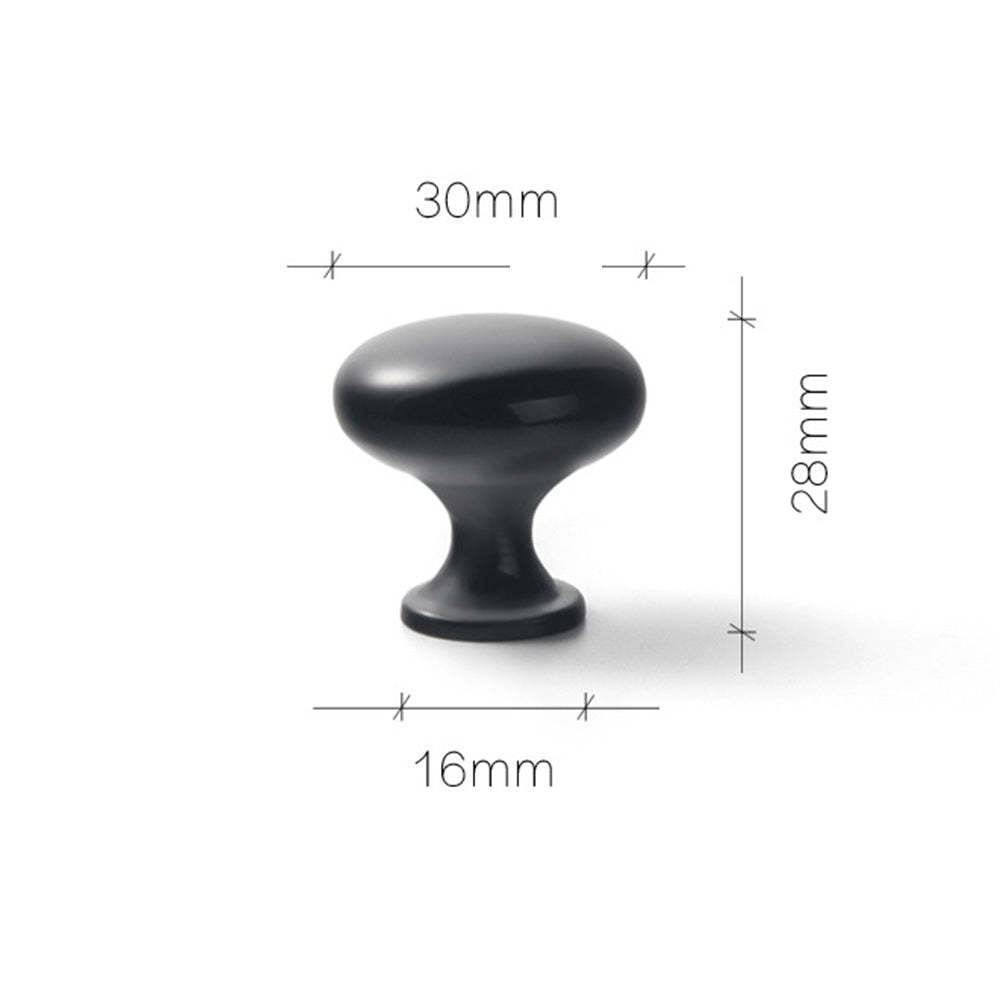 Modern Gold Black Curve Handles Cabinet Pulls -Homdiy