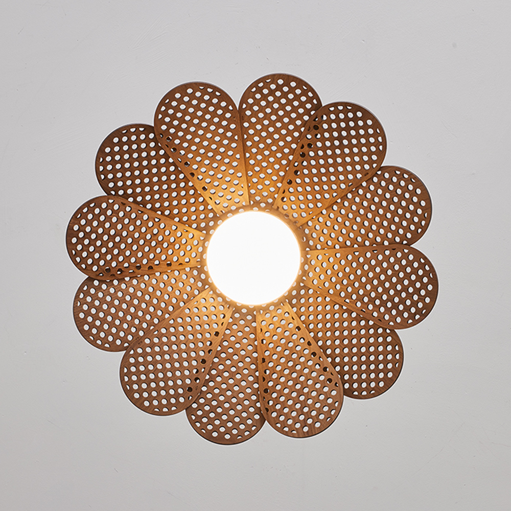 Boho Hollyhock LED Pendant Light -Homdiy