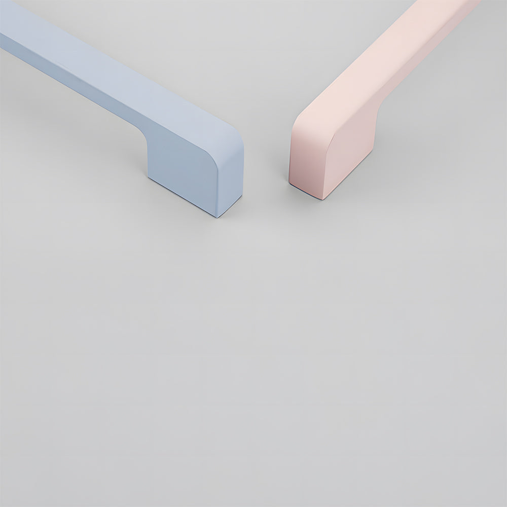 Simple Multi-Color Kitchen Cabinet Handles