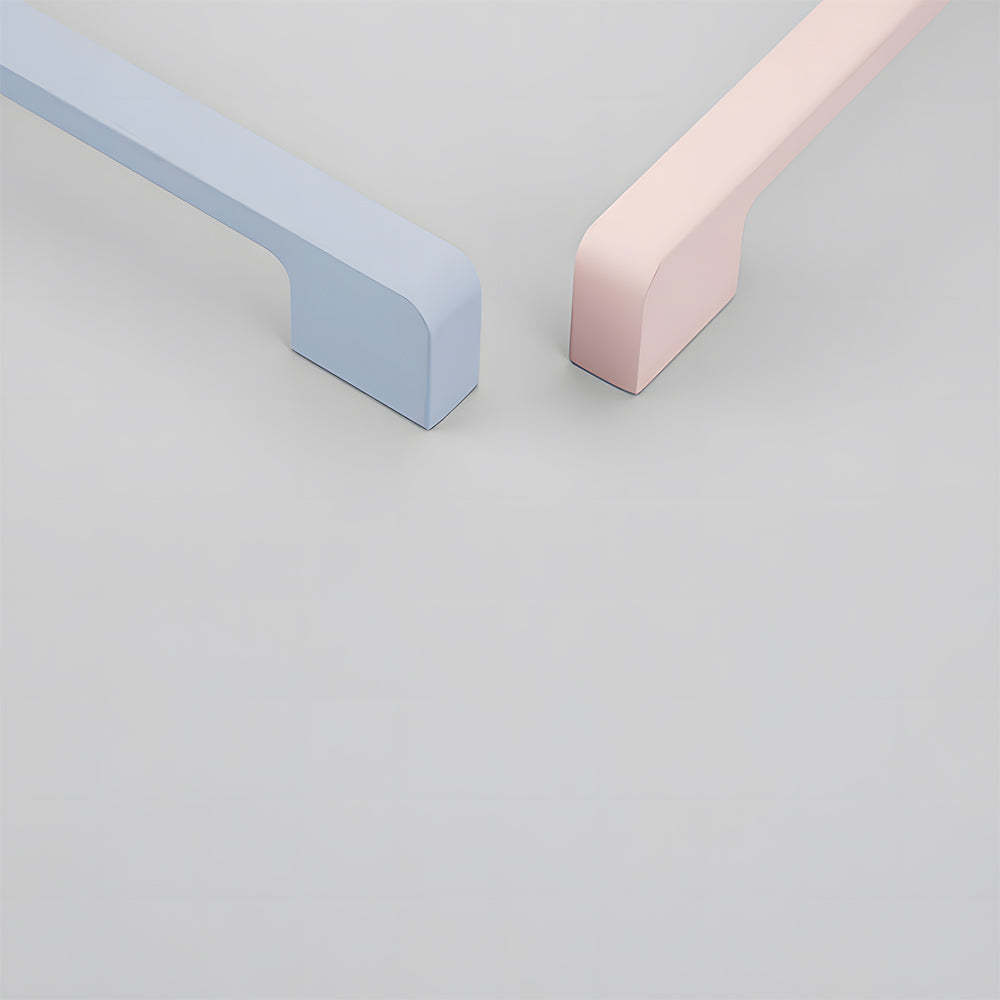 Simple Multi-Color Kitchen Cabinet Handles