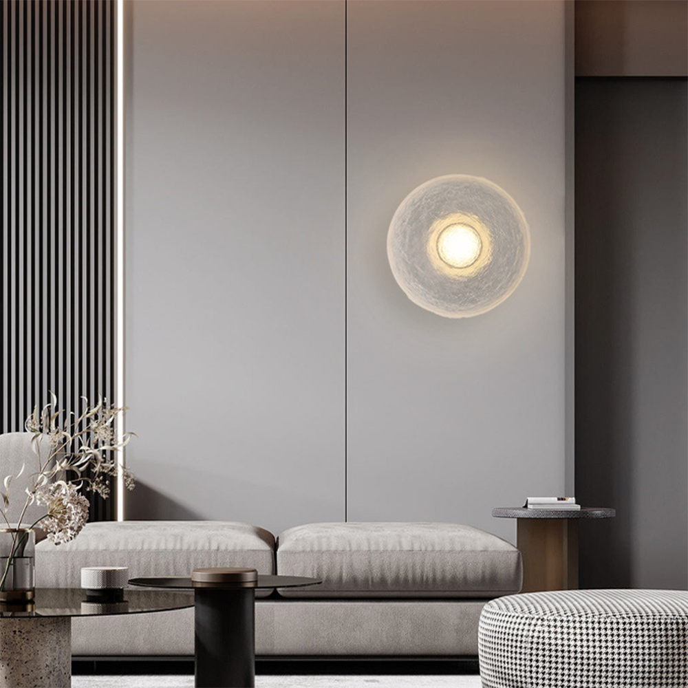 Modern Resin Bowl Wall Lamp -Homdiy