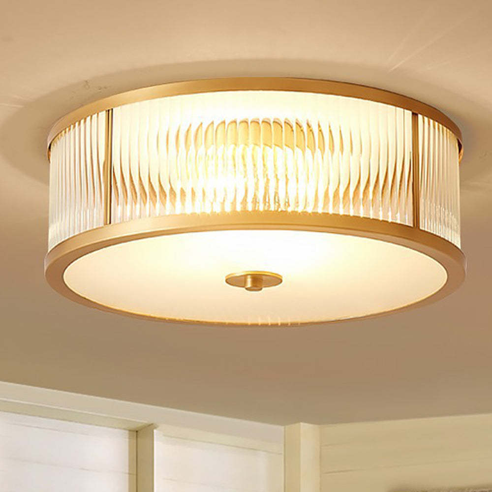 Modern Art Simple Glass Bedroom Ceiling Lamps -Homdiy