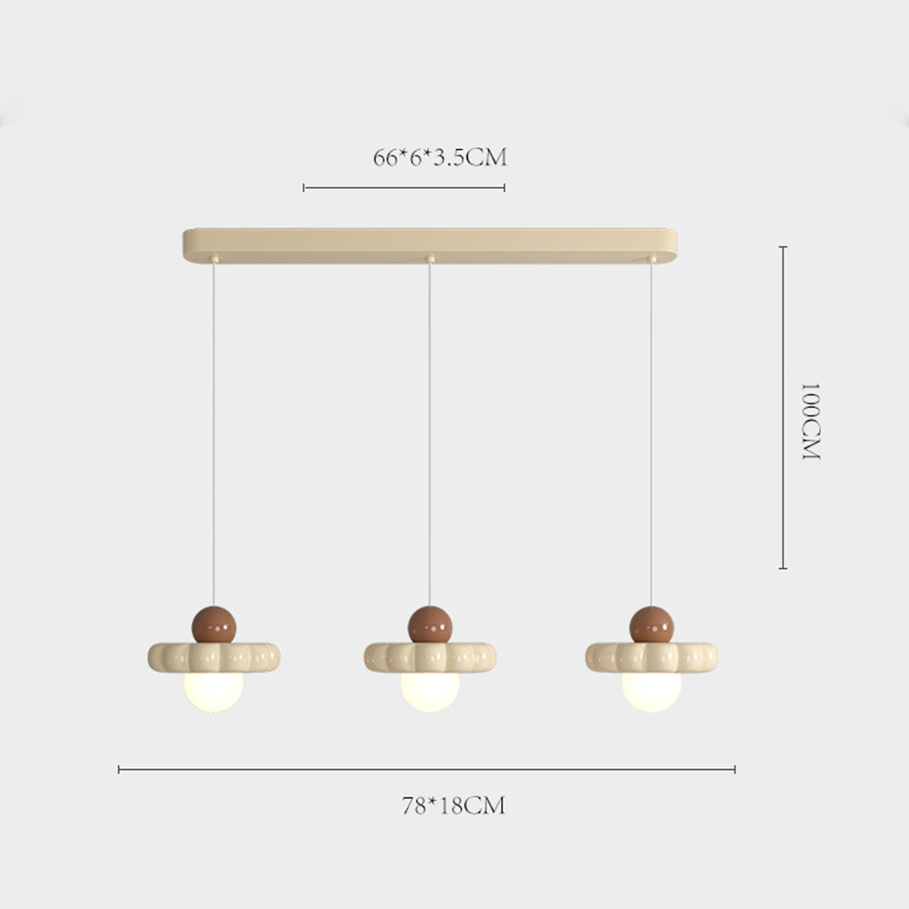 Cream Cloud Pendant Light -Homdiy