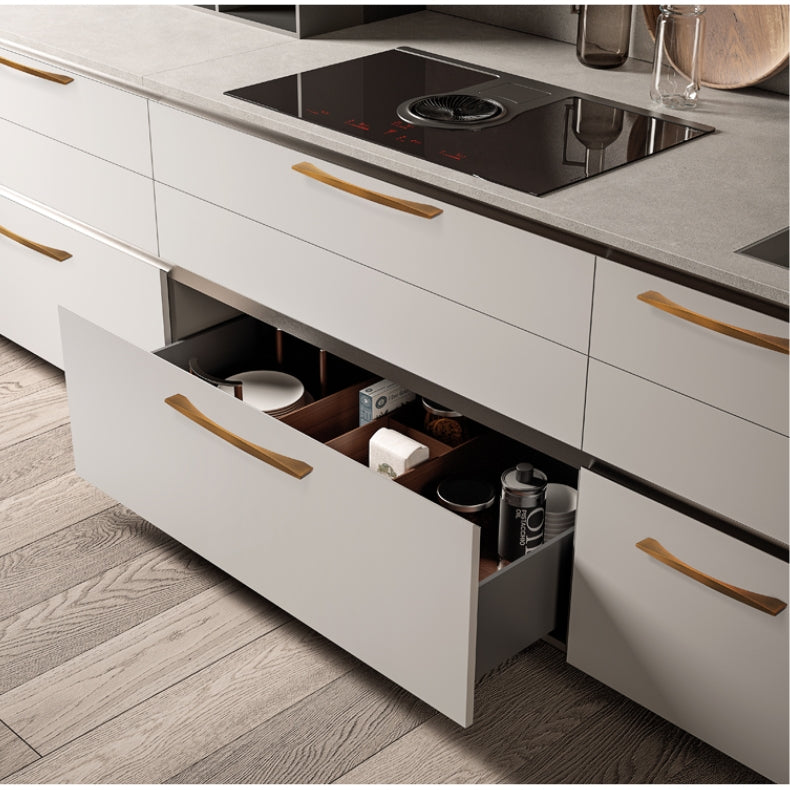 Arch Aluminum Alloy Drawer Pulls for Kitchen