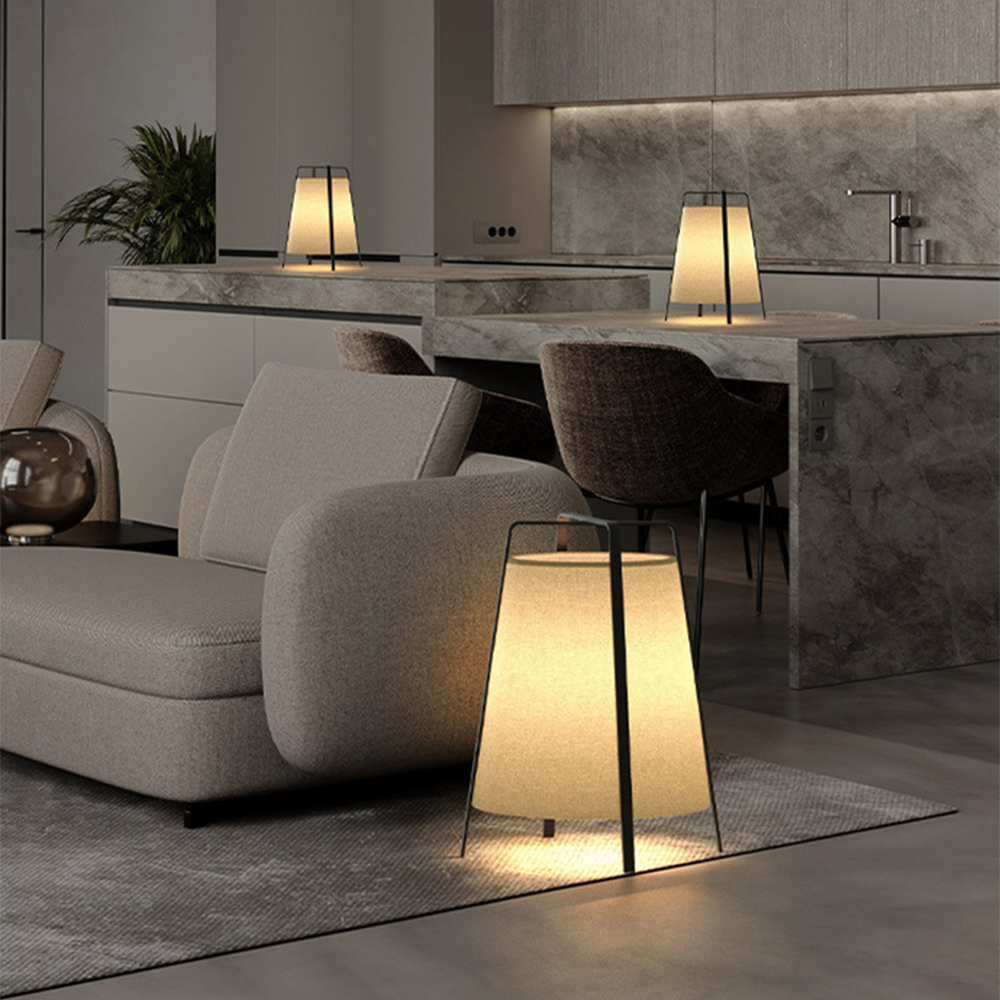 Fabric Floor Lamp for Living Room -Homdiy