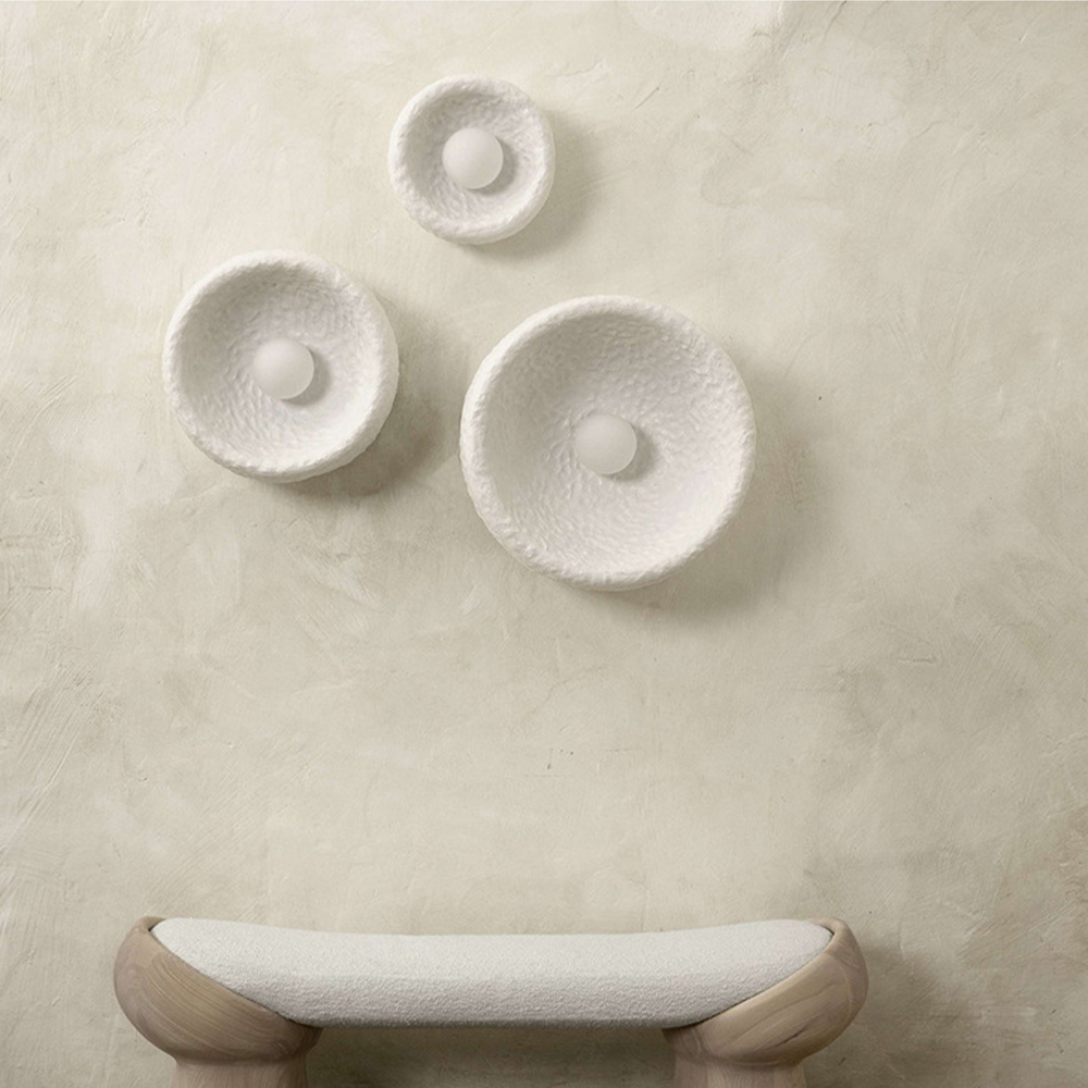 Modern Resin Drum Wall Lamp -Homdiy