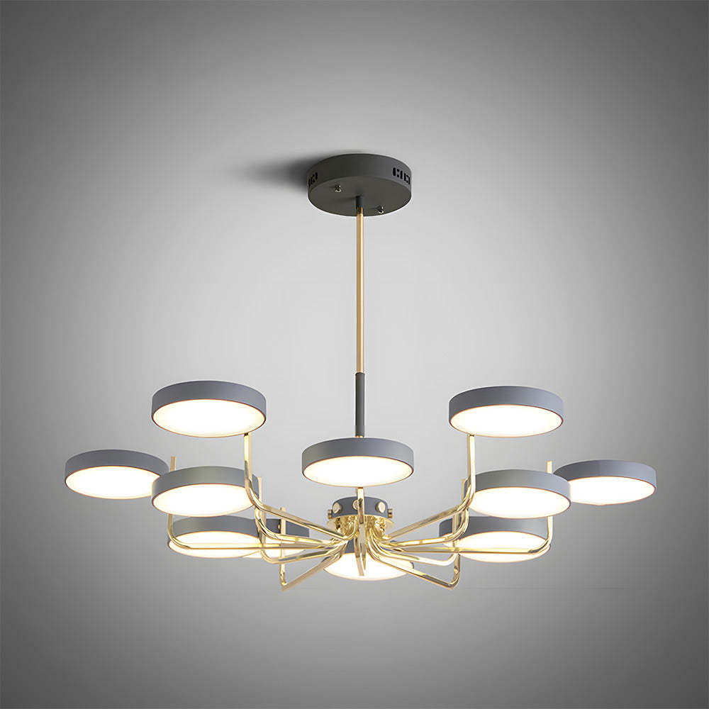 Nordic Iron LED Ceiling Light for Living Room