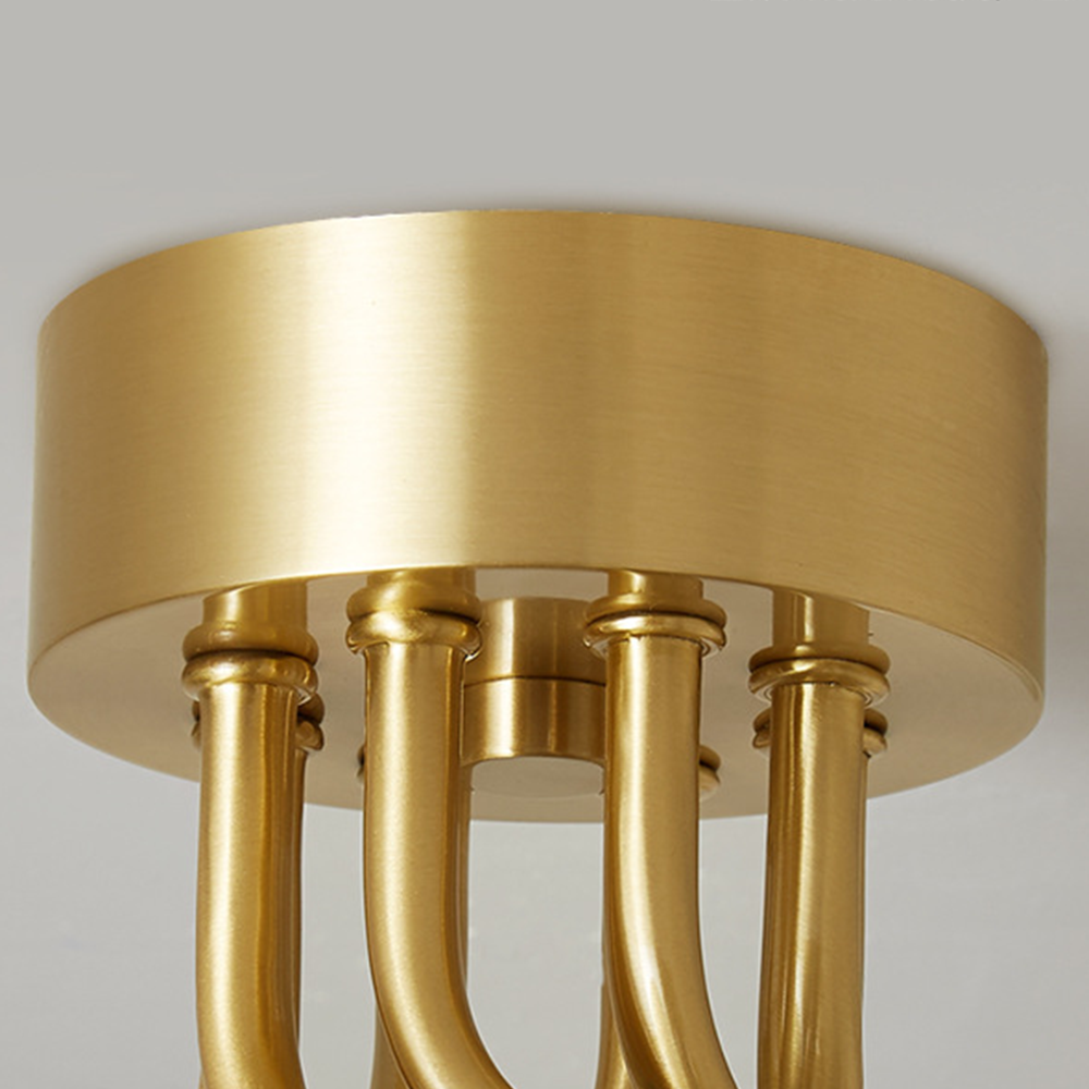 Luxury Personalized Creative Gold Metal Ceiling Lamp -Homdiy