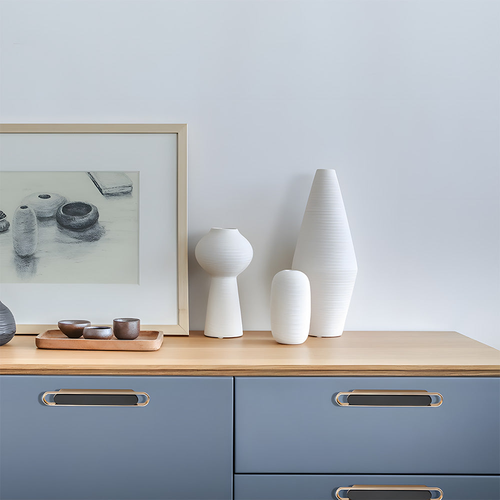 Two-color Zinc Alloy Modern Cabinet Handles