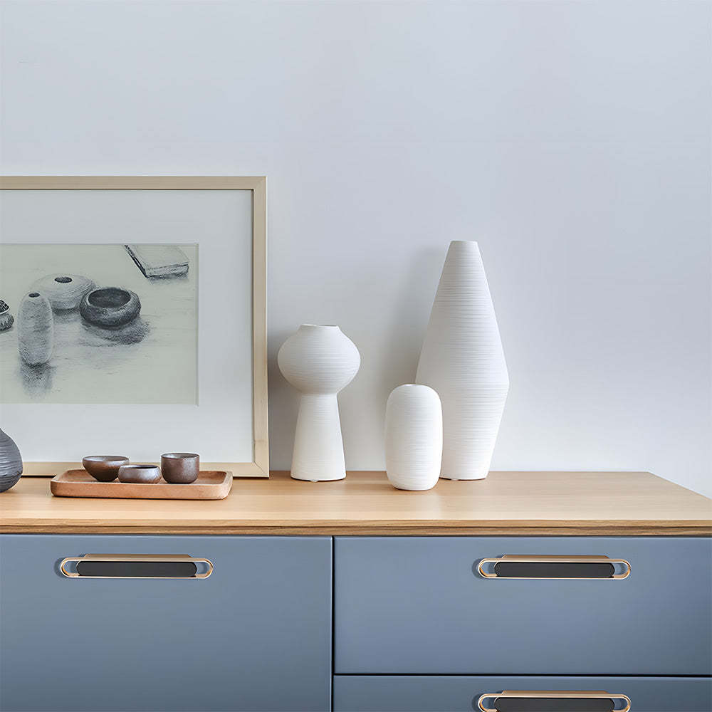 Two-color Zinc Alloy Modern Cabinet Handles