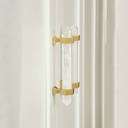  Luxury Natural Crystal Cabinet Handles And Wardrobe T Bar Knobs