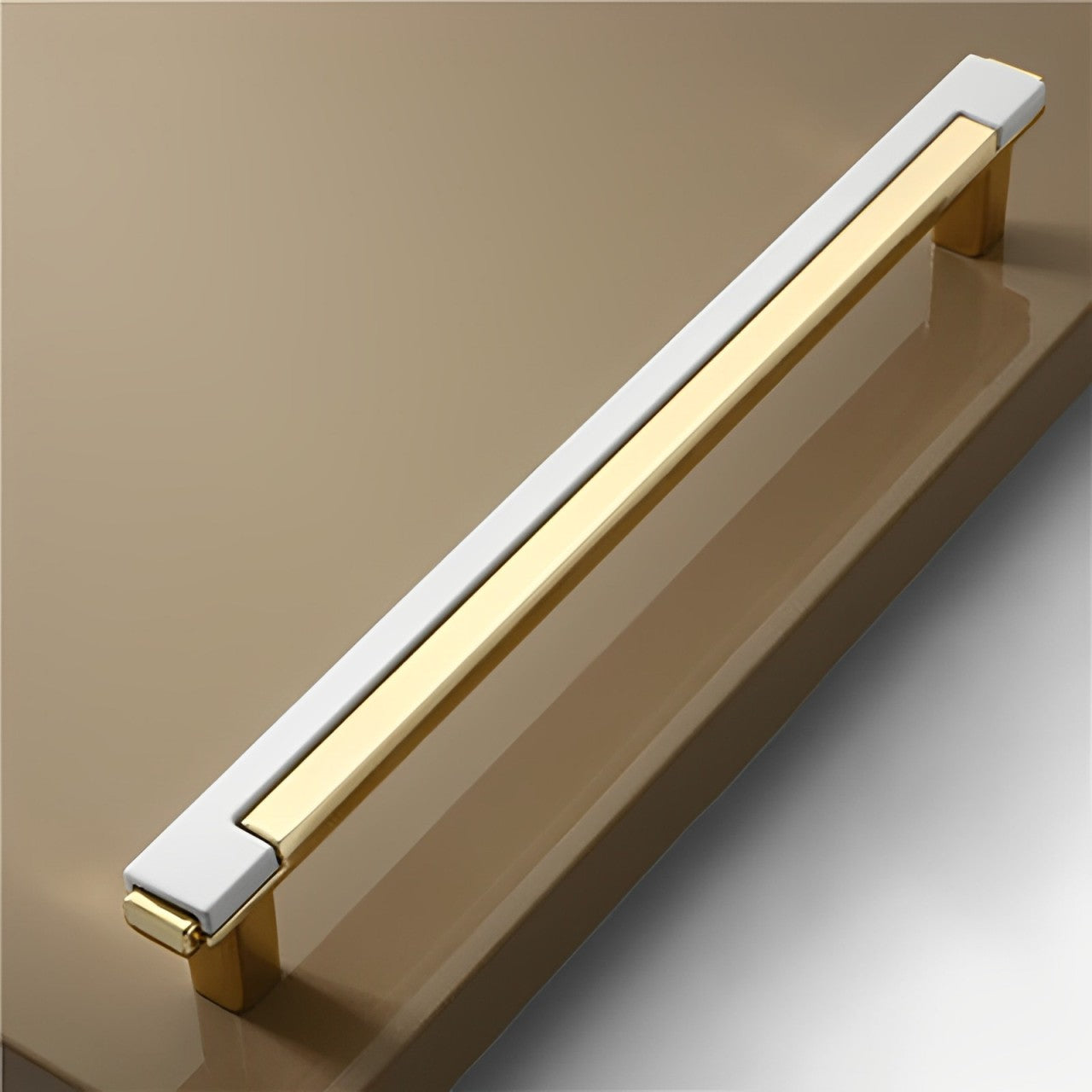 Zinc Alloy Modern Gold Black Chrome Kitchen Handles