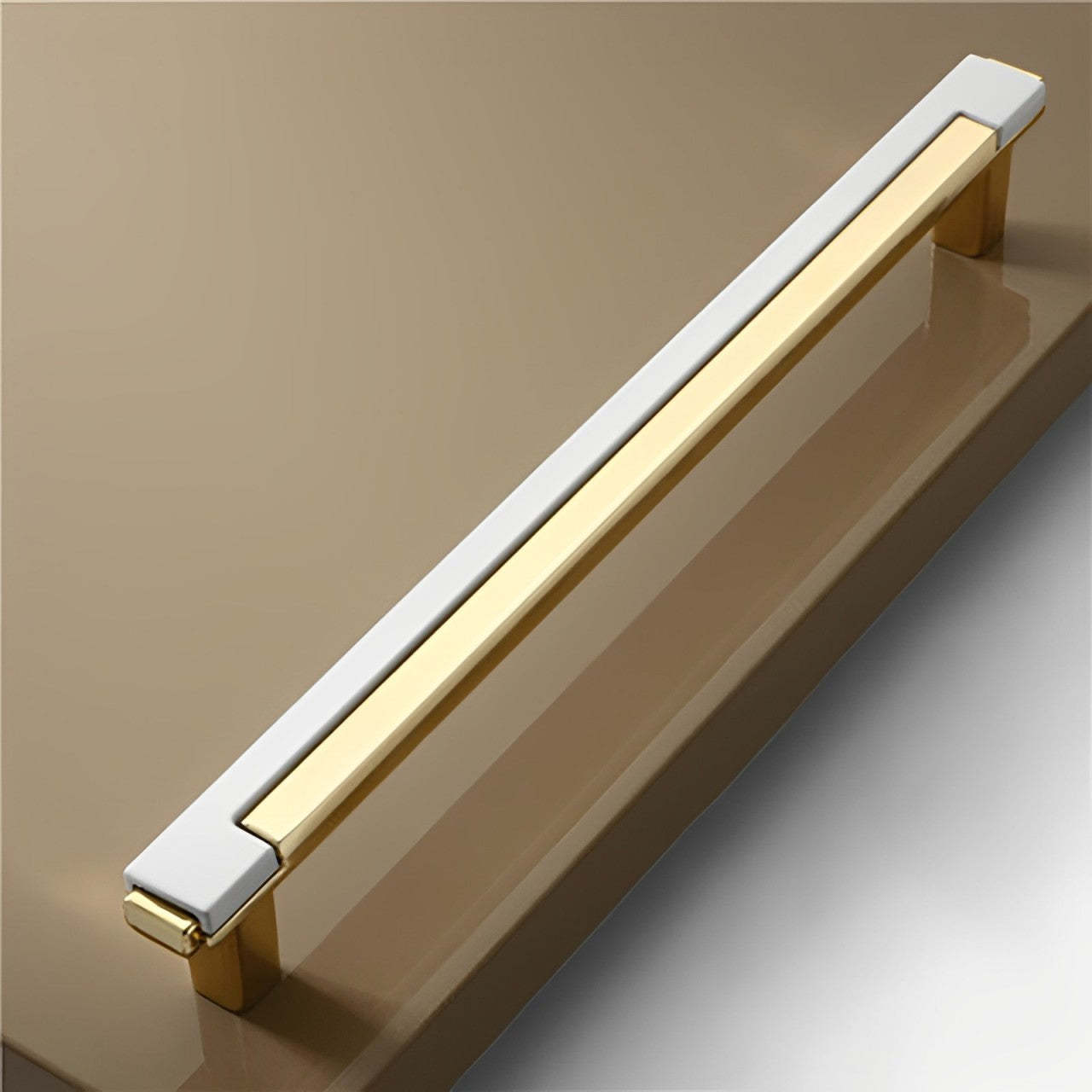 Zinc Alloy Modern Gold Black Chrome Kitchen Handles