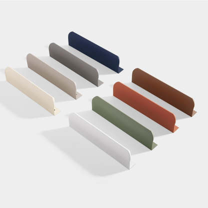 Aluminum Alloy Round Arc Shape Invisible Handle For Cabinet